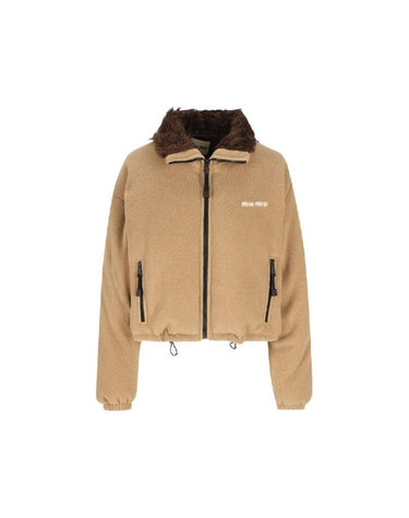 [해외직구] 그란데비타 해외 미우미우 여성 FLEECE DOWN 자켓 ML114717OQF0040