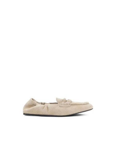 [해외직구] 그란데비타 해외 미우미우 여성 RUCHES SUEDE LEATHER 로퍼 5D341E008F0F24