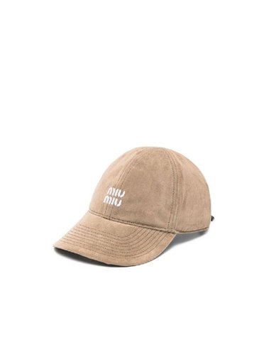 [해외직구] 그란데비타 해외 미우미우 여성 VELVET BASEBALL CAP 5HC3692CUAF0844