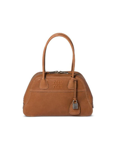 [해외직구] 그란데비타 해외 미우미우 여성 VIVANT REGULAR LEATHER HANDBAG 5BB1992BBLF098L