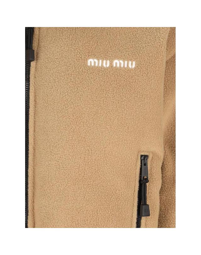 미우미우 [해외직구] 그란데비타 해외 미우미우 여성 FLEECE DOWN 자켓 ML114717OQF0040 착용컷