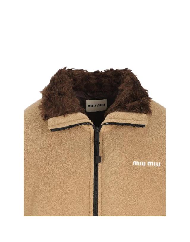 미우미우 [해외직구] 그란데비타 해외 미우미우 여성 FLEECE DOWN 자켓 ML114717OQF0040 착용컷