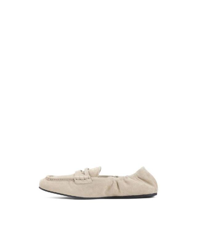 미우미우 [해외직구] 그란데비타 해외 미우미우 여성 RUCHES SUEDE LEATHER 로퍼 5D341E008F0F24 착용컷