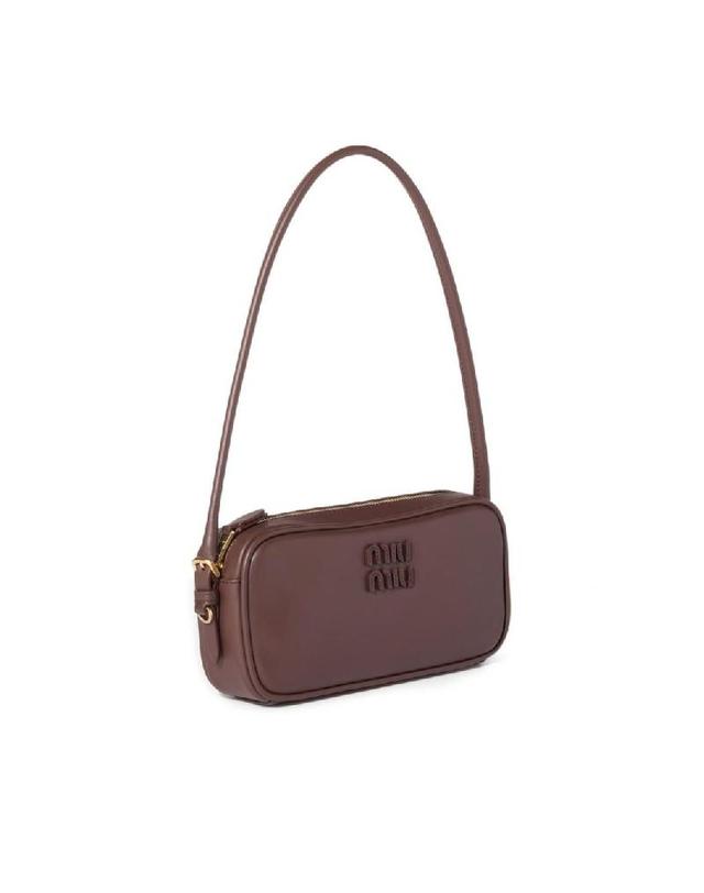 미우미우 [해외직구] 그란데비타 해외 미우미우 여성 LEAHTER MINI BAG 5NE024AF8WF0NBL 착용컷