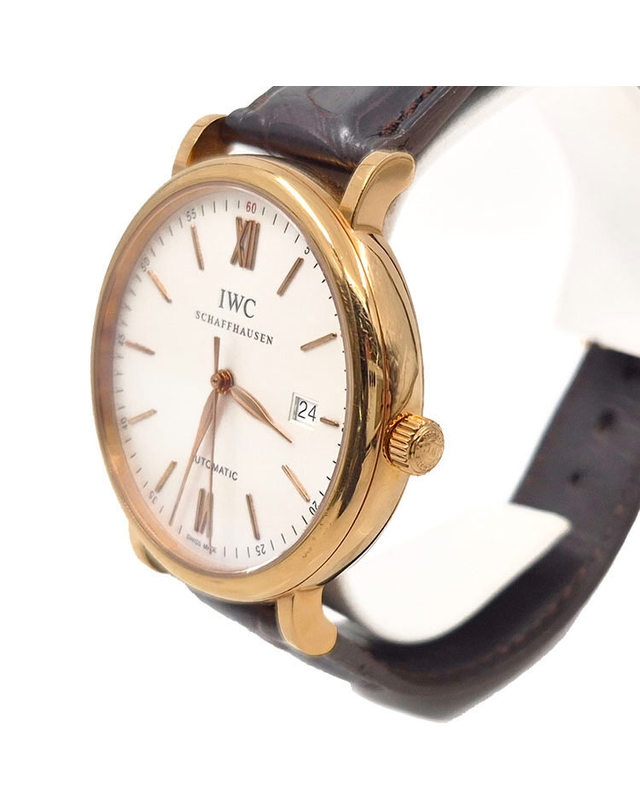 아이더블유씨 [중고명품] [중고명품] IWC 포르토피노 골드 시계 IW356504 100826033 밝은 그레이 착용컷