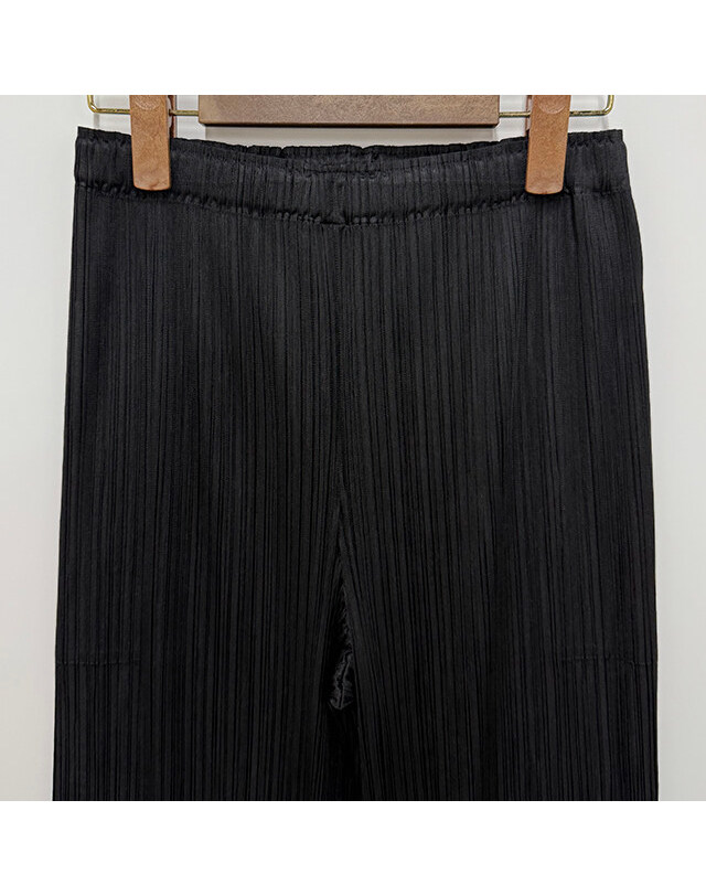 이세이미야케 [명품] 25FW 이세이 미야케 플리츠 플리즈 MC 어거스트 팬츠 블랙 PP58JF125 15 네이비 착용컷