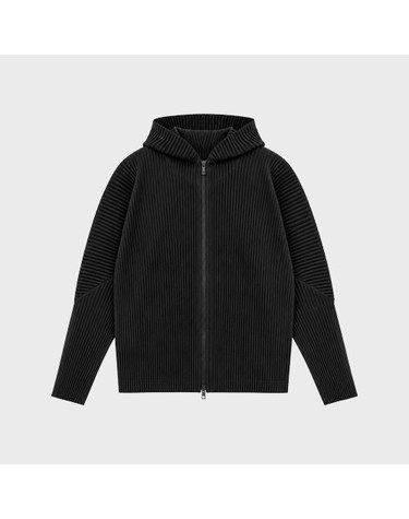 [명품] 옴므 플리세 먼슬리 줄라이 후드 집업 블랙 남성 자켓 HP58 JL071 15