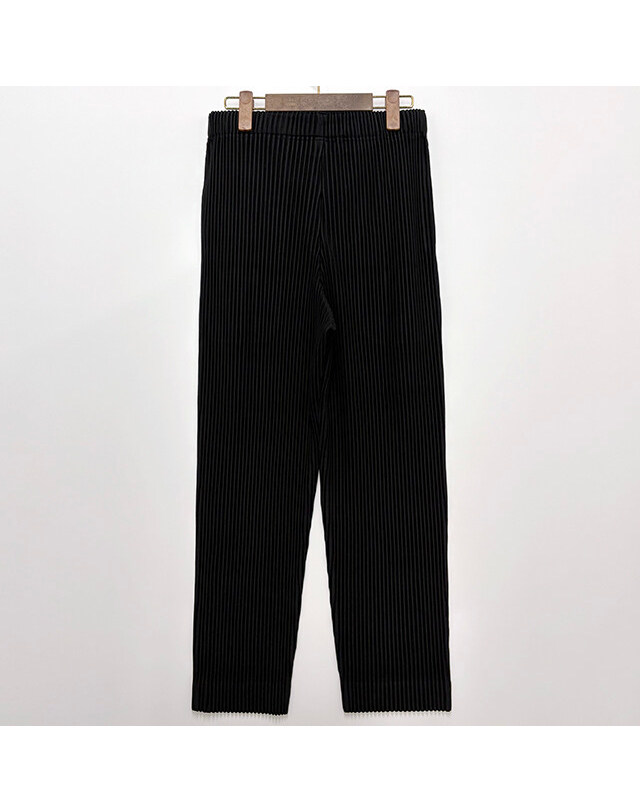 이세이미야케 [명품] 26SS 옴므 플리세 이세이 미야케 MC 마치 팬츠 블랙 HP66JF034 15 BLACK 착용컷