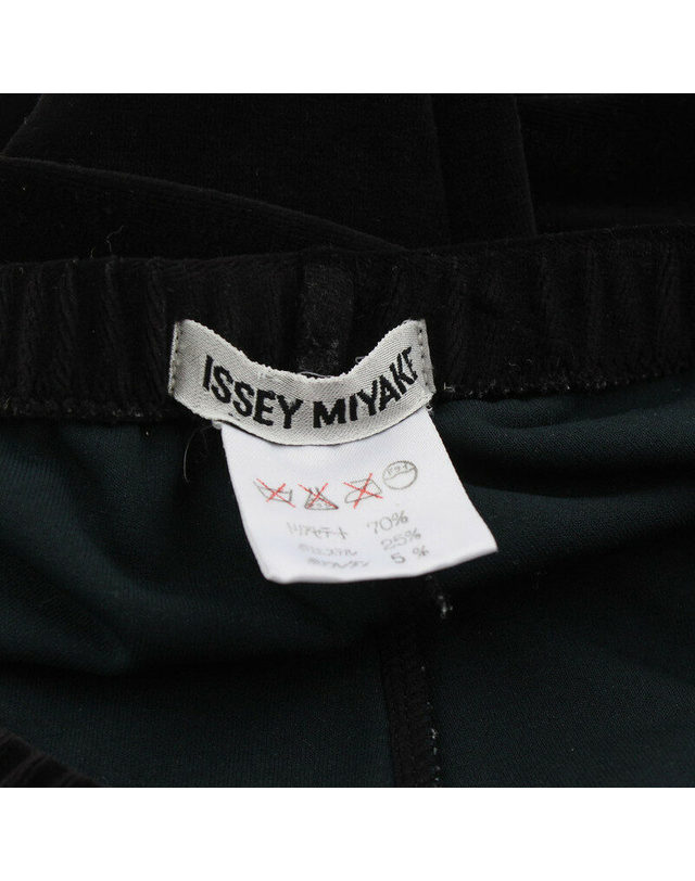 이세이미야케 [중고명품] [중고명품] 이세이 블랙 벨벳 밴딩 스키니팬츠 M BLACK 착용컷