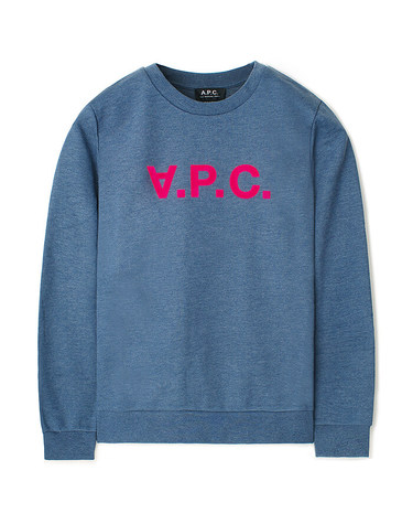 [명품] 22FW 아페쎄 여성 VPC 맨투맨 다크블루 COETS F27752 PIA