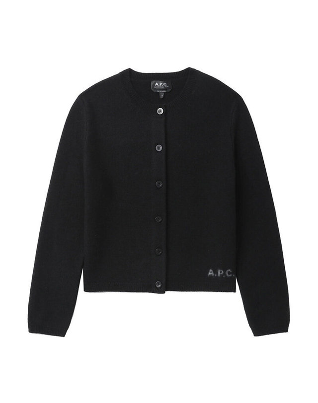 아페쎄 [명품] 25FW 아페쎄 밀라 가디건 WVBDK F22301 LZZ 네이비 착용컷