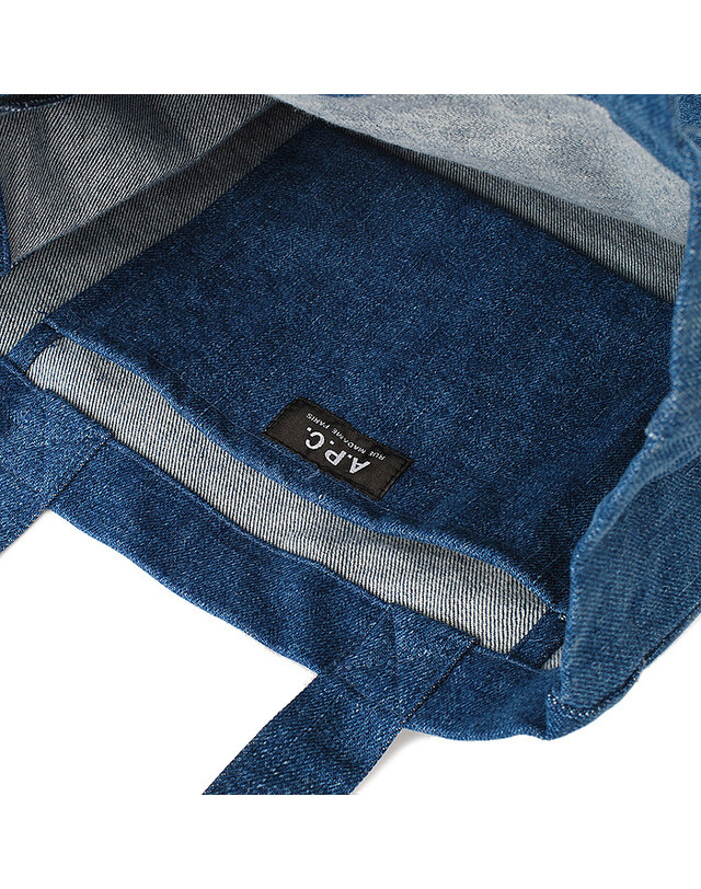 아페쎄 [명품] 22FW 아페쎄 루 데님 토트백 중청 COFBW M61442 IAL 밝은 블루 착용컷