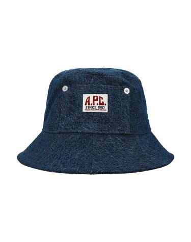 [명품] 아페쎄 COHTD M24150 IAL WASHED INDIGO 공용 버킷햇