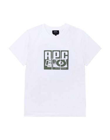 [명품] 아페쎄 COBQX M26485 AAB WHITE 공용 반팔티