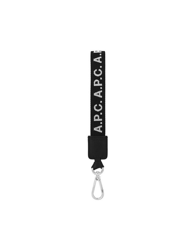 아페쎄 [명품] 아페쎄 PAACM H63636 LZZ BLACK 공용 키링 진한 그레이 착용컷