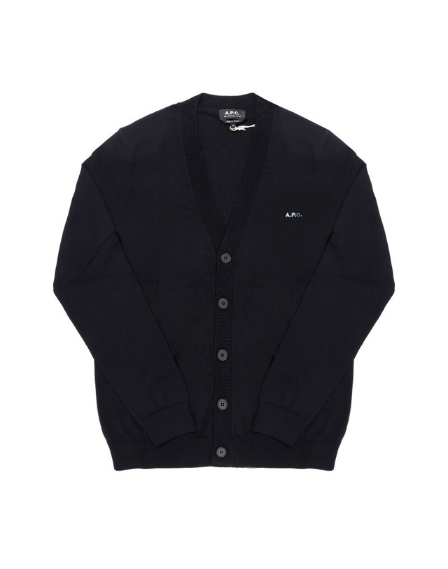 아페쎄 [명품] COEZJ H22315 IAK DARK NAVY 남성 가디건 네이비 착용컷