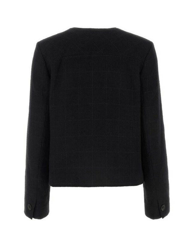아페쎄 [명품] 아페쎄 VESTE STELLA 스텔라 트위드 자켓 COHAF F02885 LZZ 네이비 착용컷