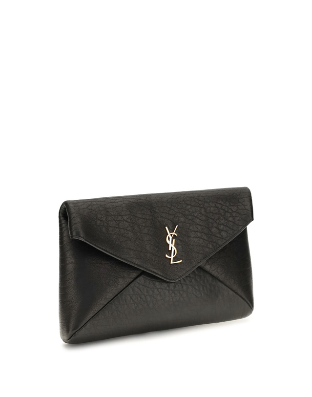 생 로랑 [해외직구] 해외 이태리배송 AW26 생로랑 여성 YSL 부스타 파우치 W_하카 모이라 L 769307AACYT_1000 착용컷