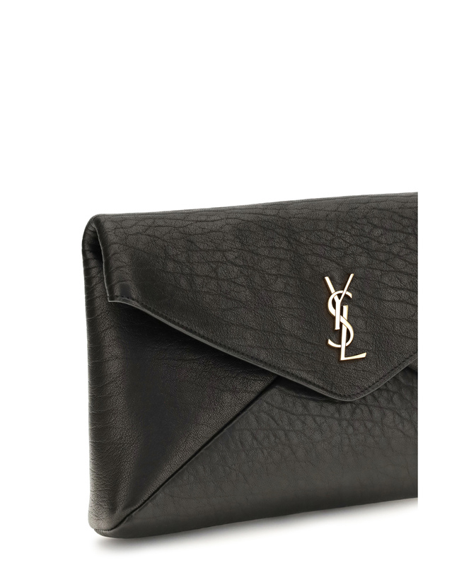 생 로랑 [해외직구] 해외 이태리배송 AW26 생로랑 여성 YSL 부스타 파우치 W_하카 모이라 L 769307AACYT_1000 착용컷