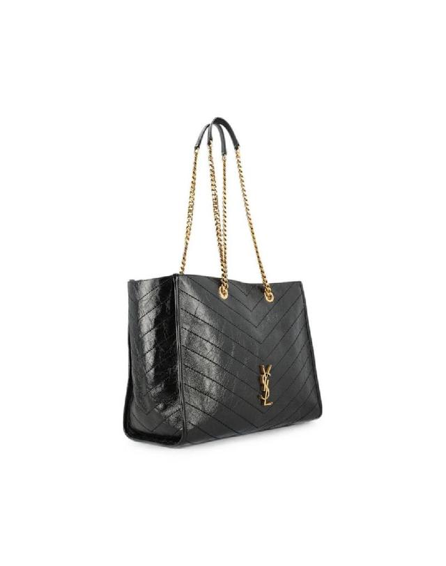 생 로랑 [해외직구] 그란데비타 해외 생로랑 여성 NIKI E W SUEDE LEATHER TOTE 8711510EN071000 착용컷