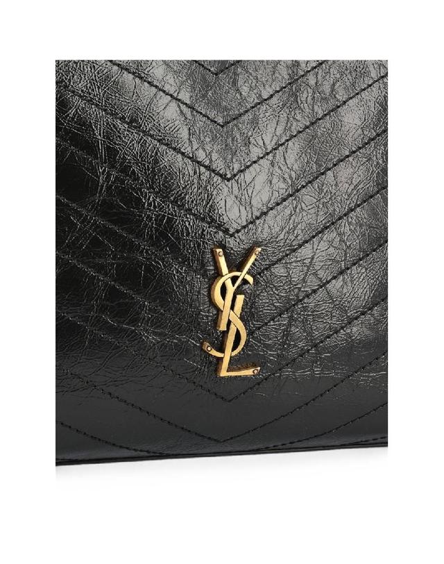 생 로랑 [해외직구] 그란데비타 해외 생로랑 여성 NIKI E W SUEDE LEATHER TOTE 8711510EN071000 착용컷