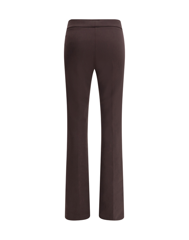 애비뉴 몽테뉴 [해외직구] 해외 AW25 아베뉴 몽테뉴 여성 플레어 스트레치 팬츠 BELLINIF1536_BROWN 착용컷