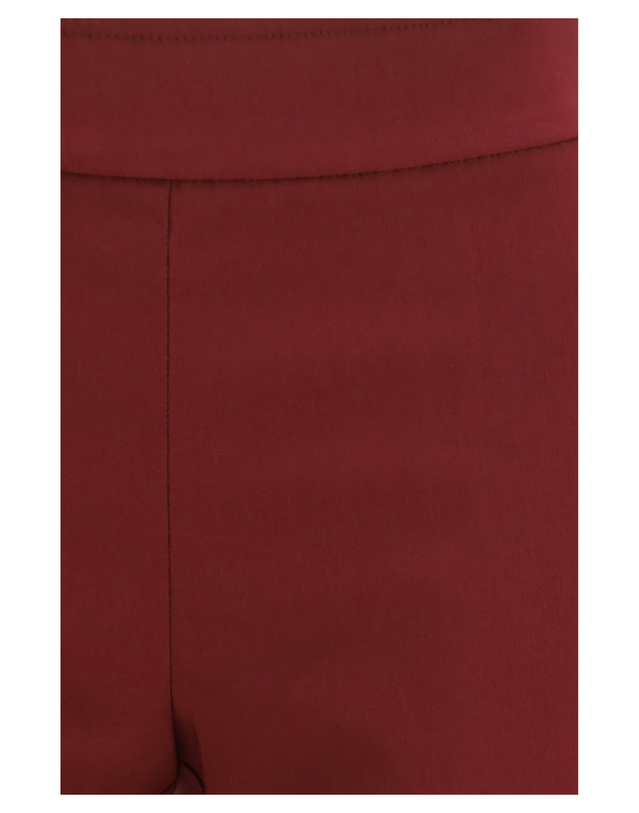 애비뉴 몽테뉴 [해외직구] 해외 이태리배송 AW26 아베뉴 몽테뉴 여성 비스코스 팔라초 벨리니 팬츠 F954_MERLOT 착용컷