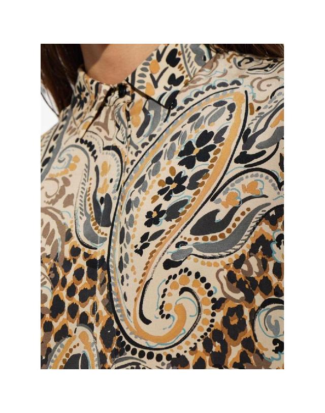 에트로 [해외직구] 그란데비타 해외 에트로 여성 PRINTED SILK 셔츠 WRIA0103AK15VX0823 착용컷