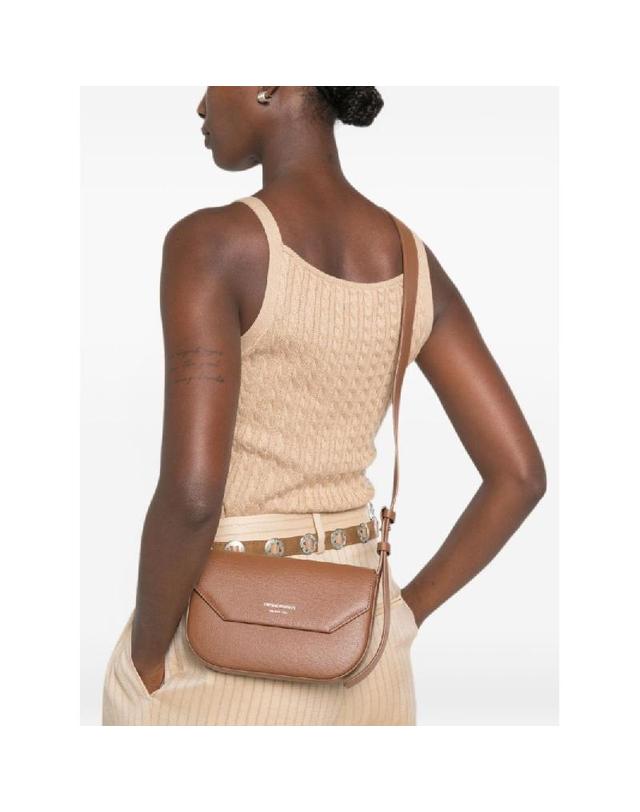엠포리오 아르마니 [해외직구] 그란데비타 해외 엠포리오아르마니 여성 LEATHER CORSSBODY BAG EW005673AF29459U6124 착용컷