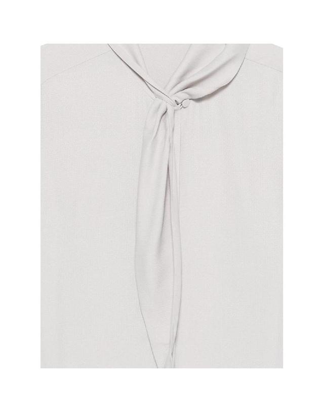 엠포리오 아르마니 [해외직구] 그란데비타 해외 엠포리오아르마니 여성 SILK BLEND BLOUSE EW004829TE21850U8004 착용컷