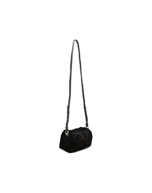 크리스찬 루부탱 [해외직구] 그란데비타 해외 크리스찬루부탱 여성 EVA MINI SUEDE LEATHER CROSSBODY BAG 3265243BK01 착용컷