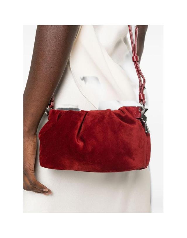 크리스찬 루부탱 [해외직구] 그란데비타 해외 크리스찬루부탱 여성 EVA MINI SUEDE LEATHER CROSSBODY BAG 3265243R947 착용컷