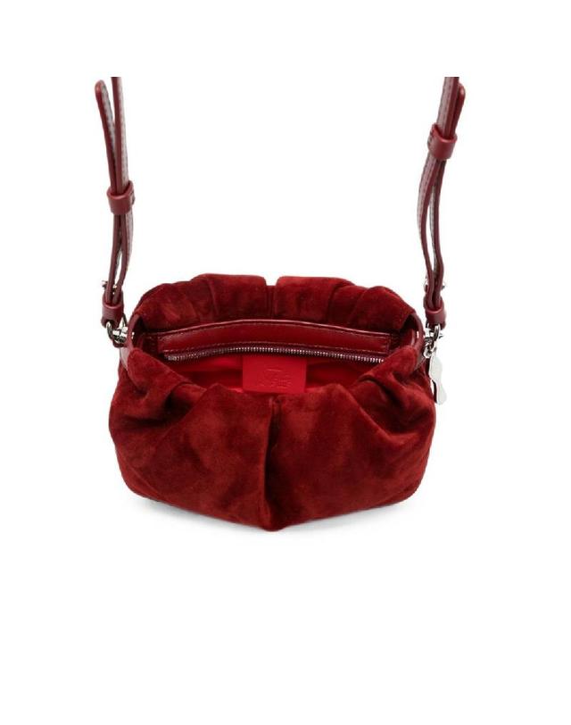 크리스찬 루부탱 [해외직구] 그란데비타 해외 크리스찬루부탱 여성 EVA MINI SUEDE LEATHER CROSSBODY BAG 3265243R947 착용컷