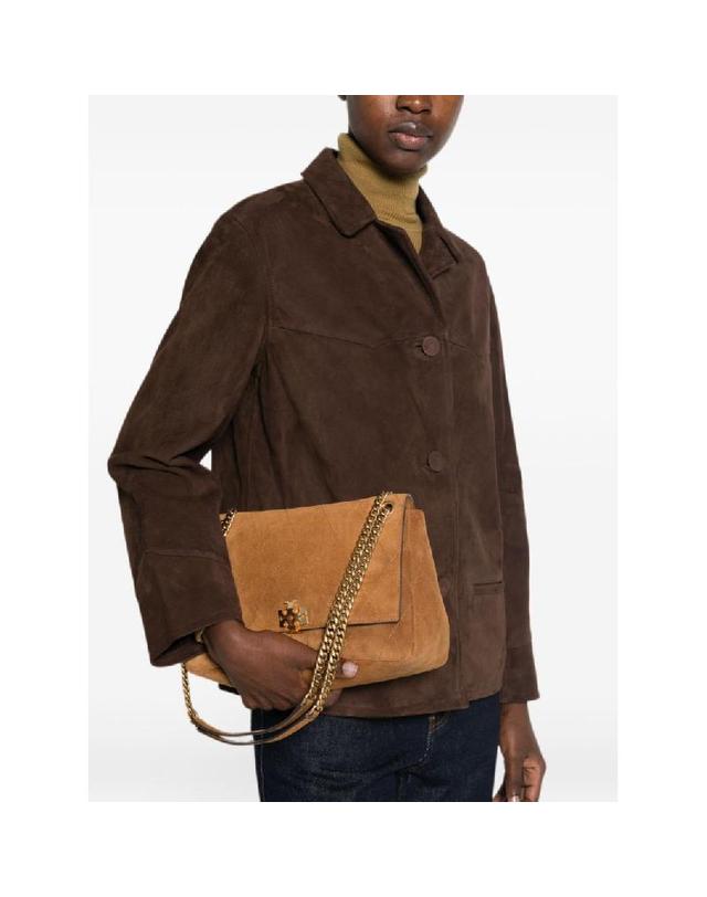 토리버치 [해외직구] 그란데비타 해외 토리버치 여성 CHARLIE SUEDE LEATHER SHOULDER BAG 183357200 착용컷