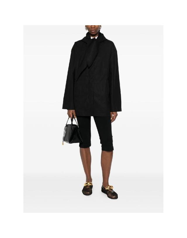 토템 [해외직구] 그란데비타 해외 토템 여성 COTTON SCARFED BLOUSON 자켓 262WRO0292FB0633001 착용컷