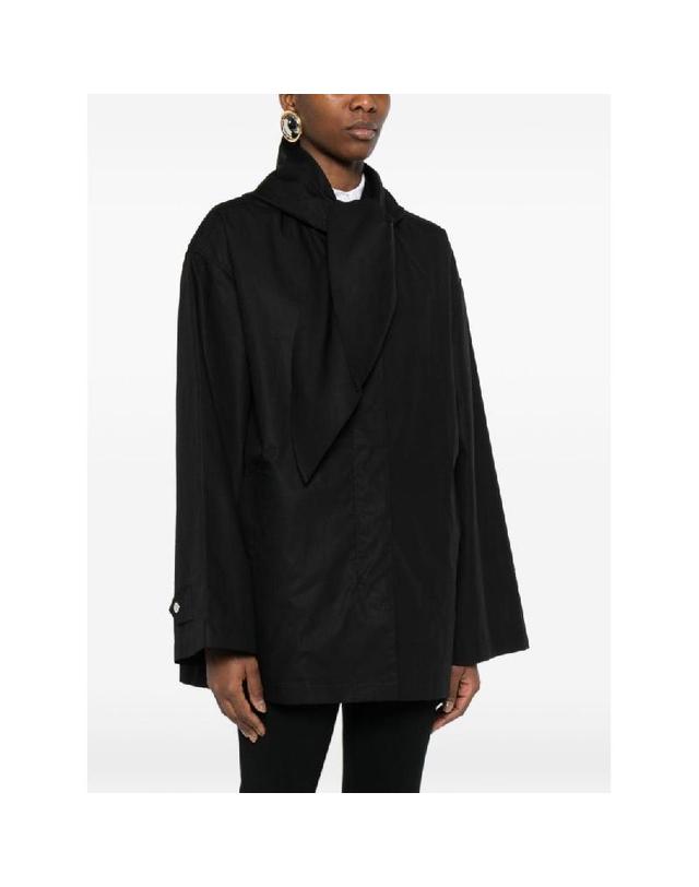 토템 [해외직구] 그란데비타 해외 토템 여성 COTTON SCARFED BLOUSON 자켓 262WRO0292FB0633001 착용컷