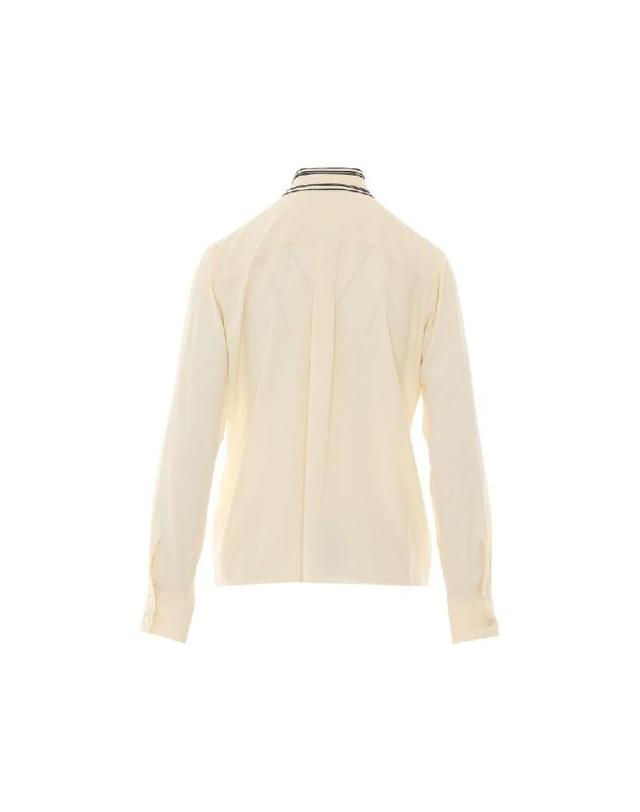 파비아나 필리피 [해외직구] 그란데비타 해외 파비아나 필리피 여성 SILK BLEND 셔츠 CAD216F267M2940145 착용컷