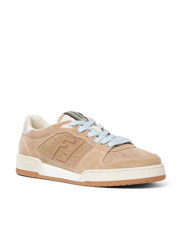 펜디 [해외직구] 해외 로마배송 펜디 남성 스니커즈 펜디 매치 7E1971B1RG F1Y22 LIGHTECRU WHITE BROWN 착용컷
