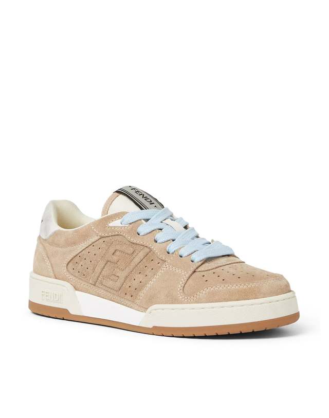 펜디 [해외직구] 해외 로마배송 펜디 여성 스니커즈 펜디 매치 8E9084B1RG F1Y22 LIGHTECRU WHITE BROWN 착용컷