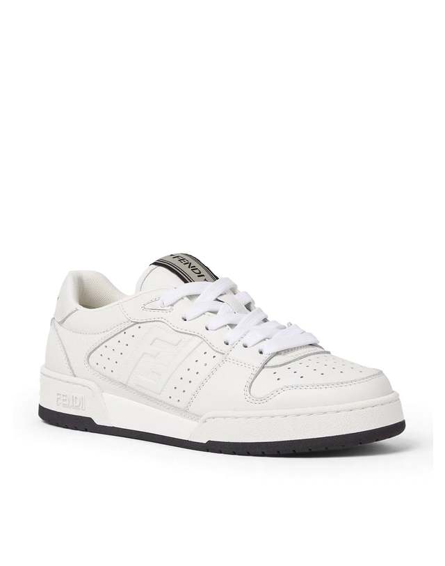 펜디 [해외직구] 해외 로마배송 펜디 여성 스니커즈 펜디 매치 8E9084B17V F1XJV UWHIT WHITE BROWN 착용컷