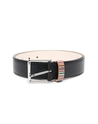 [해외직구] 그란데비타 해외 폴스미스 남성 SIGNATURE STRIPE LEATHER BELT M1A4950BMULKE79A