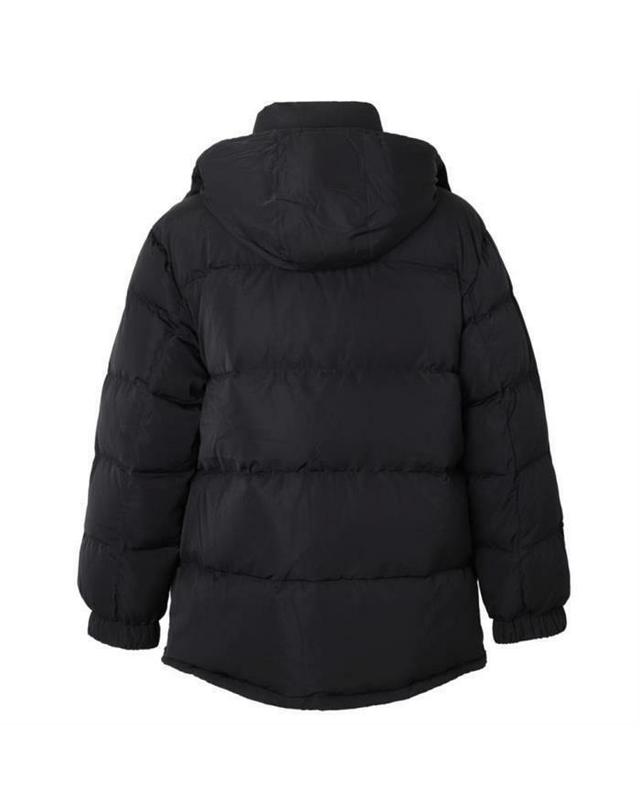 메종 키츠네 메종키츠네 [명품] 메종키츠네 후디드 푸퍼 인 나일론 위드 볼드 폭스 헤드패치LM02204WQ4016 P199 네이비 착용컷