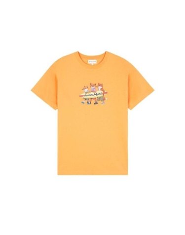 [명품] 메종키츠네 서핑 폭스 릴렉스 티셔츠 MW00116KJ0136 P822