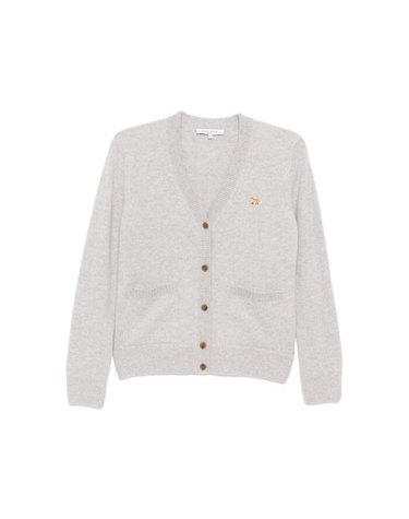 [명품] 메종키츠네 베이비 폭스 LAMBSWOOL 박시 가디건 램스울 PW00501KT1006 H120