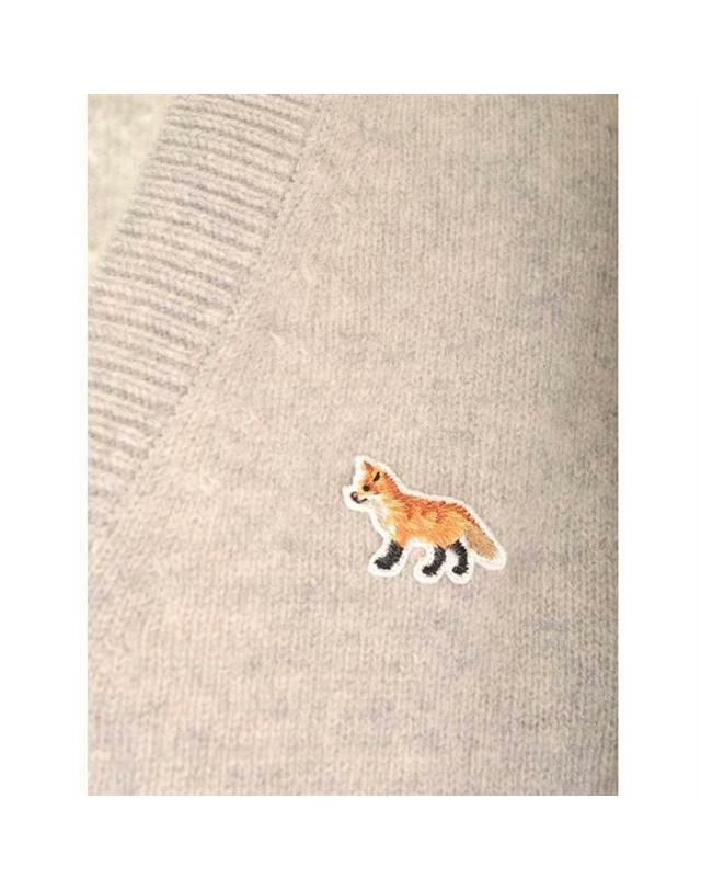 메종 키츠네 메종키츠네 [명품] 메종키츠네 베이비폭스 가디건 M00507KT1006 BLACK 착용컷