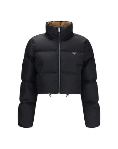 [해외직구] 해외 이태리배송 AW26 프라다 여성 숏 리나일론 다운 재킷 29D056SOOO1WQ8_F0002