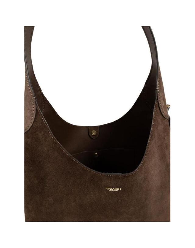 코치 [해외직구] 그란데비타 해외 코치 여성 BROOKLYN 39 SUEDE LEATHER SHOULDER BAG CW636B4Z5D 착용컷