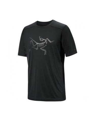 라프리마 아크테릭스 이오니아 메리노 울 로고 셔츠 SS 맨 IONIA M ATPSM06796BLK