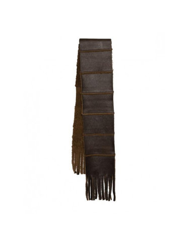 [명품]라프리마 아워레가시 쉬어링 스카프 Rustic 그레인 Brown 시어링 A4248SR