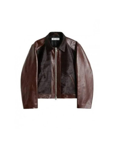 [명품]라프리마 아워레가시 ANDALOU 자켓 TUSCAN BROWN 헤어 온 HIDE 안달루 레더 M2249ATB